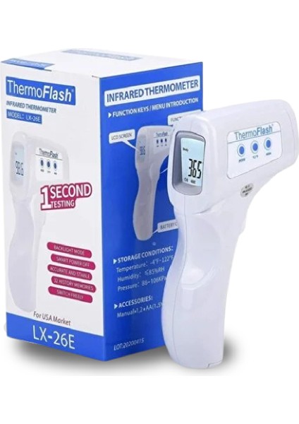 LX-26E Infrared Dijital Temassız - Ateş Ölçer modelleri