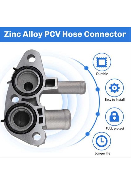 2pcs Çinko Alaşım Pcv Hortum Konnektörü Yağ Su Ayırıcı Konnektörü 11821AA660 Için Subaru Forester Impreza Eski Outback (Yurt Dışından) fırsatları