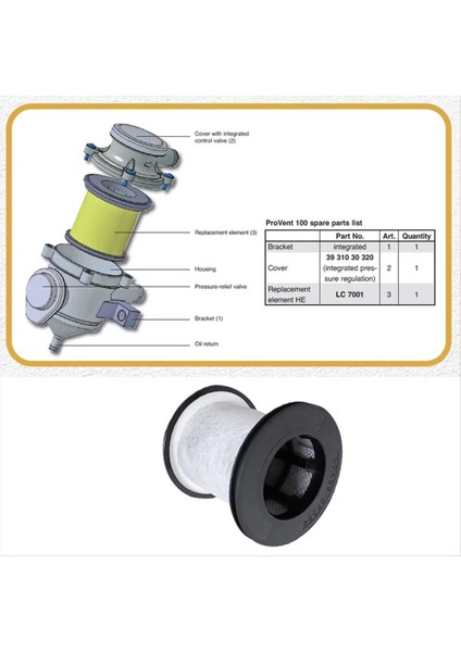 Jac Tekneleri ve Gemileri Için 2 Pcs Dizel Jeneratör Motor Ağır Görevli Kamyon Yağı Hava Ayırıcı Filtresi 1014110FA040 (Yurt Dışından) fırsatları