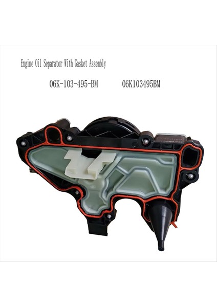 06K-103-495-BM Audi A3 A4 Q3 Volkswagen Golf Için Conta Montajlı Motor Yağı Ayırıcı 2015-2021 06K103495BM (Yurt Dışından) fırsatları