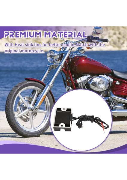 Harley-Davidson Fxst Softail Fxsts Springer 1340CC Wild Glide 1340CC Super Için Motosiklet Voltaj Regülatör Doğrultucu (Yurt Dışından) indirimleri