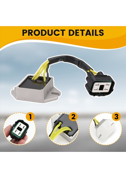 Skı-Doo 515173200 515175216 515175491 Için Kar Motosikletleri Voltaj Doğrultucu Regülatörü (Yurt Dışından) indirimleri