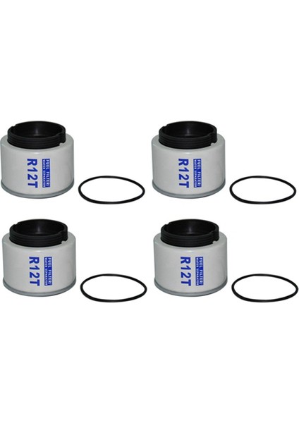 4pcs R12T Yakıt/ Su Ayırıcı Filtre Elemanları Racor 140R 120AT S3240 Npt Zg1/ 4-19 Otomotiv Parçaları (Yurt Dışından)