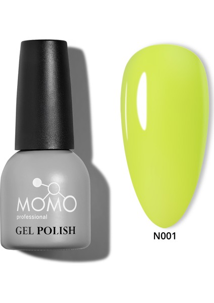 Kalıcı Oje N001 Neon Sarı, 14ML