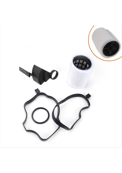 Otomatik Krank Kasası Havalandırma Filtresi 5pcs/set 11127793164 Bmw E46 E39 M57 Motor Krank Kordalı Yağ Ayırıcı Filtresi (Yurt Dışından) fırsatları