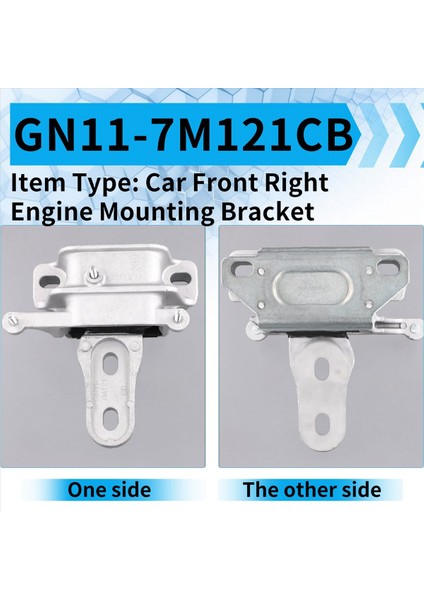 Araç Motor Motor Montaj Motor Montaj Braketi Ford Ecosport 2018-2020 Motor Aksesuarları Için GN11-7M121CB (Yurt Dışından) modelleri