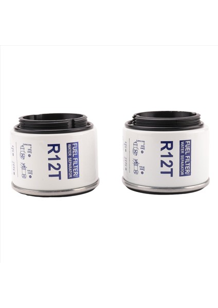 R12 R12S Için 2pcs R12T Racor 140R 120AT S3240 Npt Zg1 / 4-19 SFC-8801-10 Yakıt Su Ayırıcı Filtresi (Yurt Dışından)