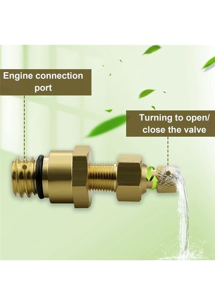 Yükseltme Hfcm Su Ayırıcı Tahliye Tapası Vanası Ford Powerstroke 6 0l Dizel F250 F350 F450 F550 E350 E450 (Yurt Dışından) modelleri