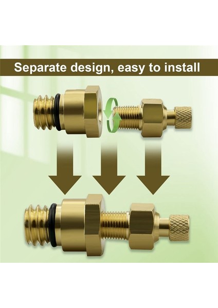 Yükseltme Hfcm Su Ayırıcı Tahliye Tapası Vanası Ford Powerstroke 6 0l Dizel F250 F350 F450 F550 E350 E450 (Yurt Dışından) fırsatları