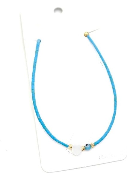 Afgan Boncuk Halhal - Turkuaz fiyatları