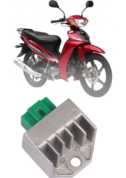 Yamaha Için Motosiklet Aksesuarları Doğrultucu Regülatörü Assy Yamaha Crypton R T110 C8 T110C LYM110-2 4S9-H1960-00 (Yurt Dışından) fiyatları