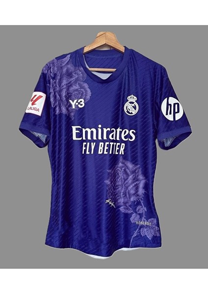 Jude Bellingham 2023-24 Sezon Real Madrid Mor Güllü Özel Tasarımlı Yetişkin Forması fiyatları