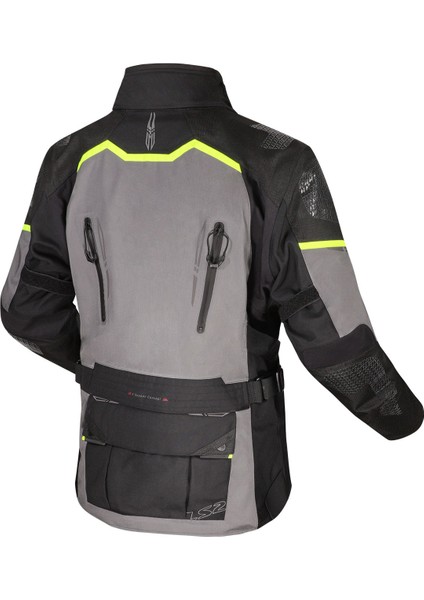 Apollo Siyah-Gri-Neon Sarı 4 Mevsim Motosiklet Montu fiyatları