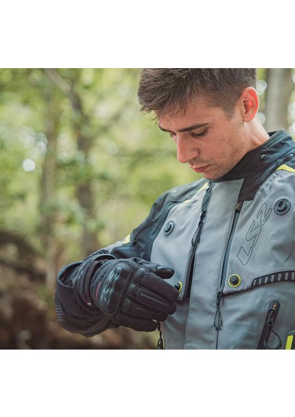 Apollo Siyah-Gri-Neon Sarı 4 Mevsim Motosiklet Montu fırsatları