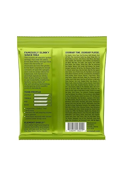 Ball Normal Slinky Nickel Wound Elektro Gitar Telleri 3'lü Paket - Ölçü 10-46 fiyatları