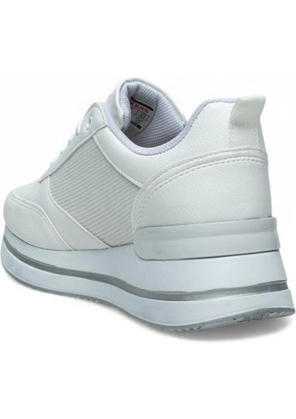 2927 Wickers Kadın Günlük Yüksek Tabanlı Dört Mevsim Şık Ayakkabı
