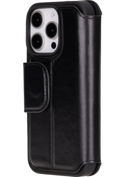 Clara iPhone 16 Pro Max Deri Kılıf-Siyah fırsatları