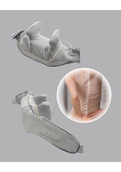 Yzlal Boyun Masaj Aleti Biyonik Yoğurma Teknolojili 1800MAH Şarjlı fırsatları
