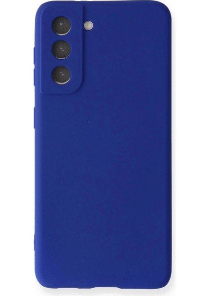 Samsung Galaxy S21 Fe Kılıf First Silikon - Lacivert