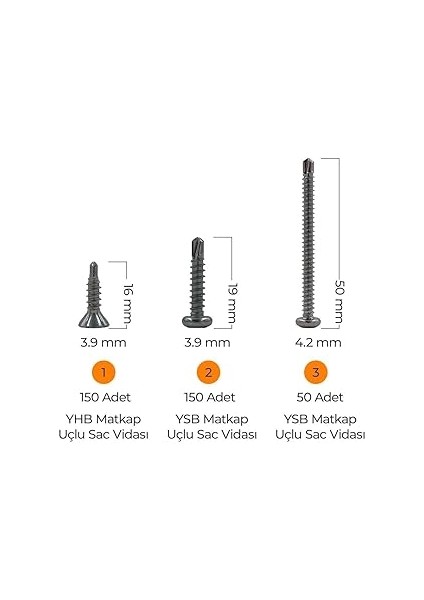Hobi-1 891 Parça 12 Çeşit, Pul, Vida ve Dübel Seti, Organizer Takım Çantalı fiyatları