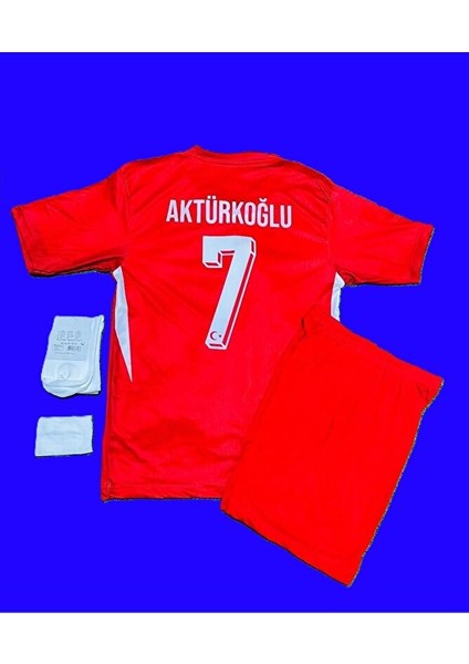 Kerem Aktürkoğlu Türkiye Milli Takım Çocuk Forması 4'lü Set