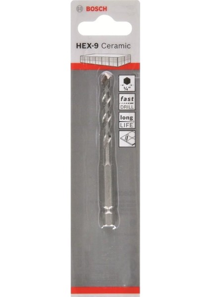 Hex-9 Ceremic Matkap Ucu 10X90 mm