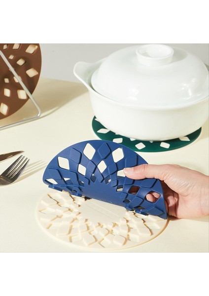Isı Yalıtım Silikon Mat Sıcaklık Dirençli Kum Pot Mat Içi Boş Antisaling Tablo Placemat E (Yurt Dışından) fiyatları