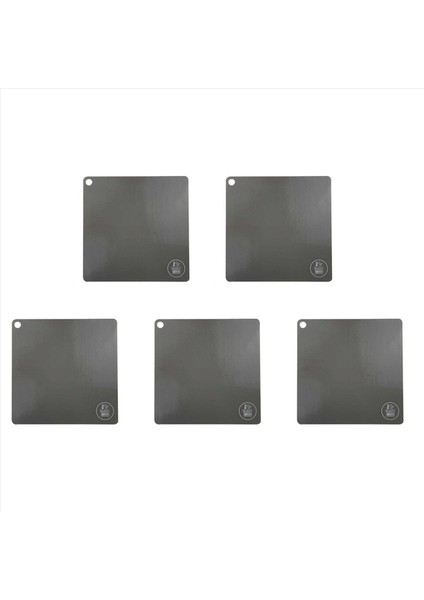 5x Indüksiyon Ocak Mat Sıkıcı Indüksiyon Pişirme Üst Pad Silikon Isı Yalıtımlı Mat Yeniden Mat Yeniden Olabilen Buzdolaplar ve Fırınlar B (Yurt Dışından)