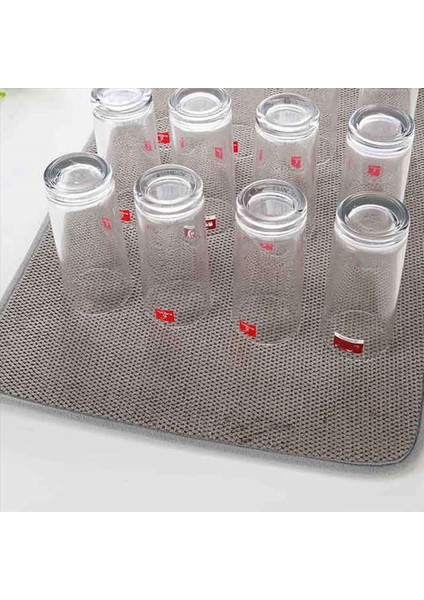 6 Paket Bulaşık Kurutma Paspası Emici Mikrofiber Bulaşıklar Mutfak Sayaç Boyutu 20X15 Inç Bulaşık Kurutma Ped (Yurt Dışından) indirimleri