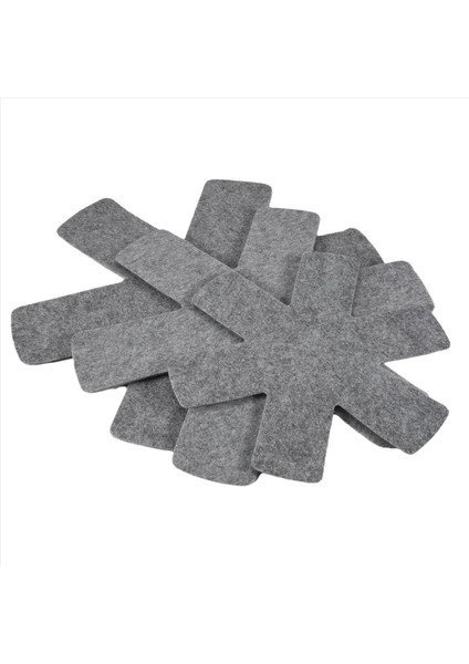 Pot Pan Koruyucular Bölü Pedleri Ayrı Çizilmeyi Önlemek ve Yüzeyleri Koruyun Tencere Için Yapışmaz Tavalar (Yurt Dışından)