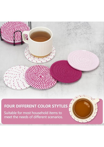 8 Adet Içecek Için Masa Bardak Altlıkları Sehpa Için Emici Bardak Altlıkları Sevimli Bardak Altlıkları (Yurt Dışından) indirimleri