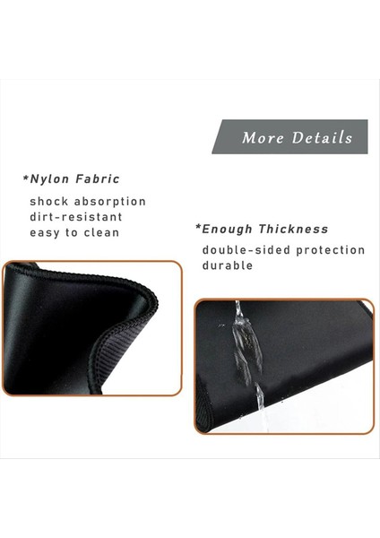 Thermomix Için Tm5 Tm6 Slayt Ped Güçlü Yapışma Anti-Kırpma Mat Katman Yok Tutkal Siyah Mobil Masa Mat 3pc (Yurt Dışından) modelleri