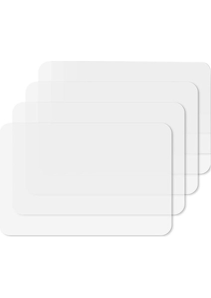 Şeffaf Mutfak Mat Sehpa Mat Masa Koruyucusu Su Geçirmez Placemats Worktop Koruyucu Placemat Set 12 Parça (Yurt Dışından) modelleri