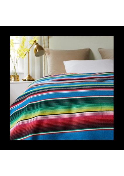 3x Meksika Battaniyesi Sarape Piknik Halı Yoga Partisi Için Tablo Korkumu Hot Rod 120X180CM (Yurt Dışından) fırsatları