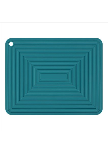 Büyük Silikon Tencere Tutucu Kare Kalın Isı Yalıtım Pedi Değil Olmayan Oluk Mutfak Masası Mat (Yeşil) (Yurt Dışından) fiyatları