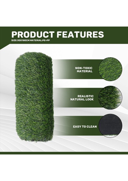 Çim Masa Koşucusu 12 x 72 Inç Düğün Partisi Ziyafet Bebek Duşu Için Yeşil Yapay Masa Dekoru (Yurt Dışından) indirimleri