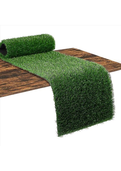 2x Çim Masa Koşucu 12 x 72 Inç Düğün Partisi Ziyafet Bebek Duşu Için Yeşil Yapay Masa Dekoru Dekor (Yurt Dışından) fırsatları