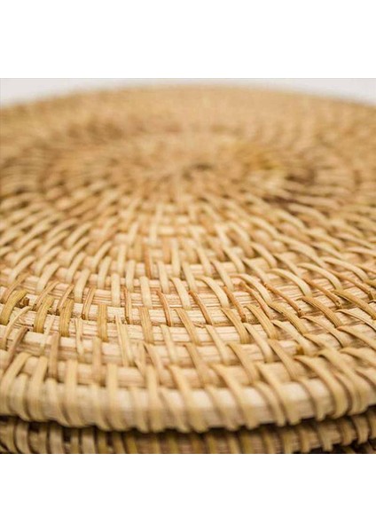 16 Adet Sıcak Yemekler Için Rattan Trivets Sıcak Pedler Masa Için Dayanıklı Pot Tutucu Mutfak Için Isıya Dayanıklı Paspaslar (Yurt Dışından) modelleri
