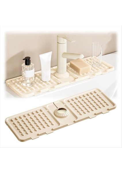 Mutfak Lavabo Musluk Ped Silikon Lavabo Musluk Ped Sıçrama Koruma Musluk Su Emme Lavabo Koruma Pedi Gri (Yurt Dışından) fırsatları