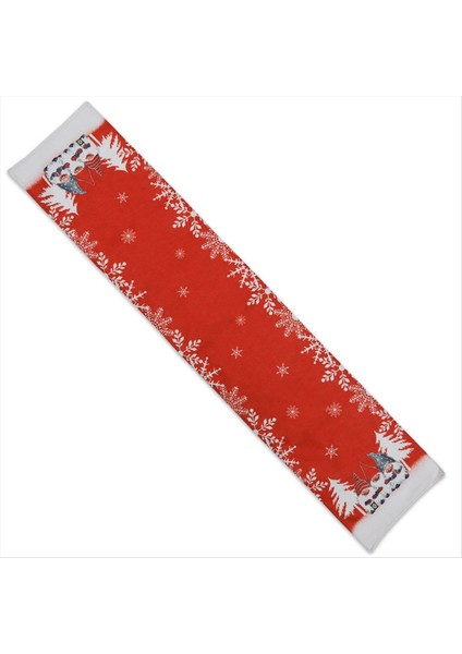 Gri Noel Masa Örtüsü Noel Dekorasyon Malzemeleri Kumaş Masa Koşucusu Noel Masası Dekorasyonu (Yurt Dışından) fiyatları