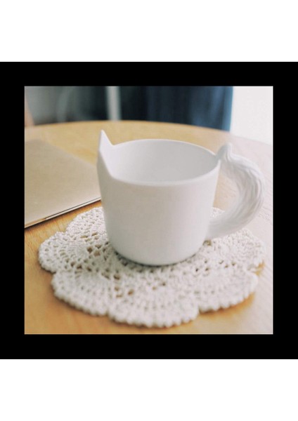 4pcs 8 6 Inç Doilies Tığ Işi Yuvarlak Dantel Doily El Yapımı Placemats Pamuk Tığ Işi Bardak Altlıkları (Beyaz) (Yurt Dışından) fiyatları