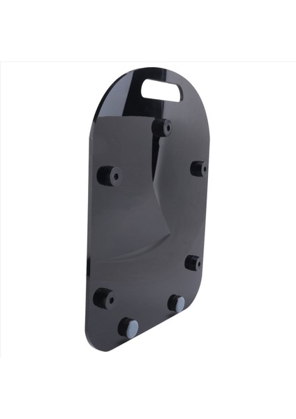 Thermomix Için Kayma Tahtası Tm6 Tm5 Planörler Zahmetsiz Hareketsiz Hareketli Akrilik Yuvarlanma Tahtası Siyah (Yurt Dışından)