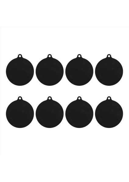 8pcs Hanehalkı Silikon Indüksiyonlu Ocak Koruyucusu Mat Yuvarlak Ocak Koruyucu Mat Isı Yalıtım Yalıtımlı Ped 22CM Hot Pot Mat (Yurt Dışından)