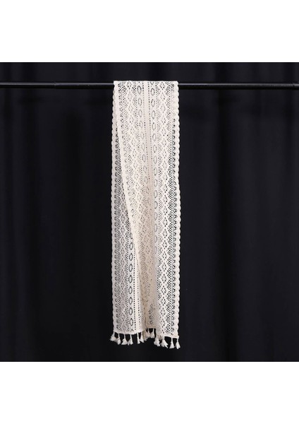 Rustik Düğün Dekorasyonu ve Çiftlik Evi Masa Dekoru Için 4x Zarif Krok Tığ Işareti Masram Masa Koşucu (Yurt Dışından) modelleri