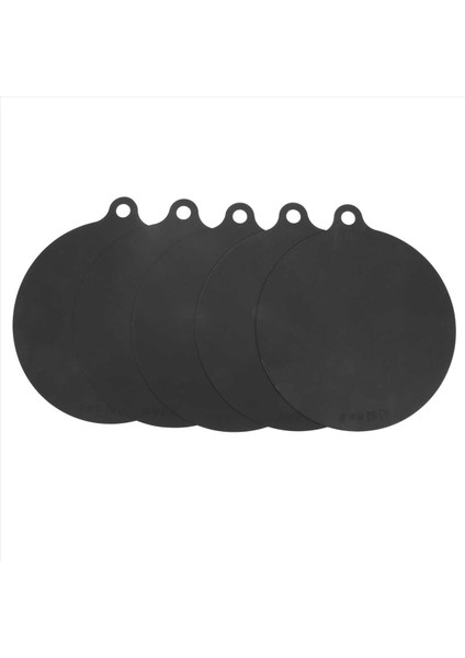 5 Paket Elektrik Indüksiyon Hob Koruyucu Mat Anti-Kayma Mat Silikon Pad Kahecir Koruyucu Kapak Isı Yalıtımlı Mat Siyah (Yurt Dışından)