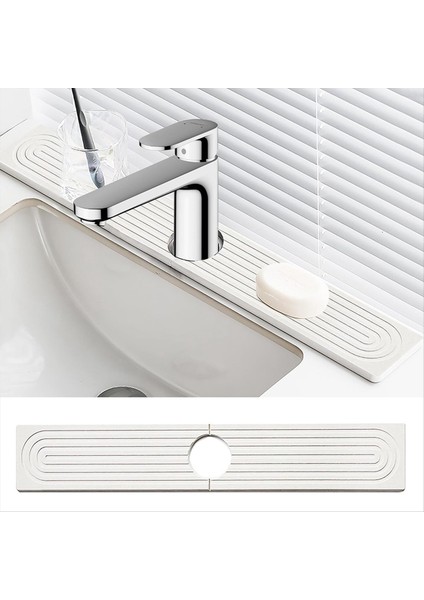 Mutfak Lavabosu Için Musluk Mat Diatomit Hızlı Kurutma Taş Lavabo Tepsisi Emici Mat Musluk Sıçrama Koruma Mutfak Lavabosu (Yurt Dışından) fiyatları