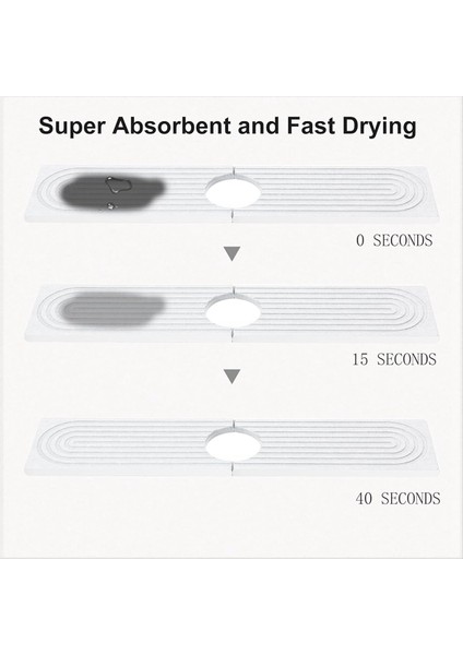Mutfak Lavabosu Için Musluk Mat Diatomit Hızlı Kurutma Taş Lavabo Tepsisi Emici Mat Musluk Sıçrama Koruma Mutfak Lavabosu (Yurt Dışından) modelleri