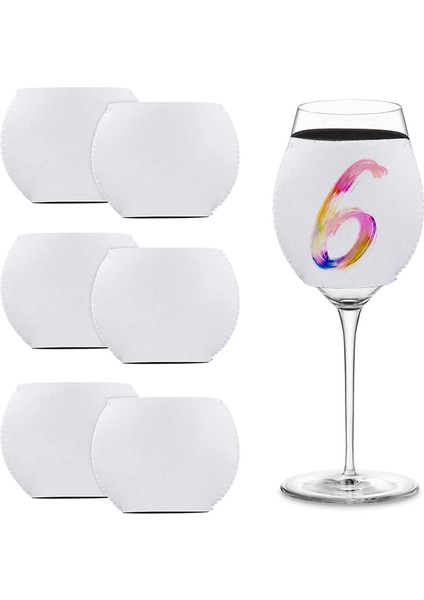 12 Pcs Sublimasyon Boşlukları Şarap Cam Kılı (Yurt Dışından) fırsatları