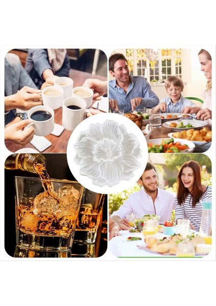 Yemek Için Paspaslar Pratik Yer Paspasları Yemek Dekoratif Içecek Coaster Altın Damgalama Masa Tabağı Paspaslar Mutfak (Yurt Dışından) fırsatları