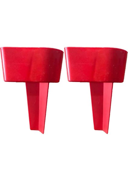 Plaj Kupası Tutucuları Yeniden Kullanılabilir Plaj Içecek Sahipleri Kararlı Plaj Kum Kıyafetleri Içecek Kupası Tutucuları Plaj Kupası Tutucuları Kırmızı (Yurt Dışından)